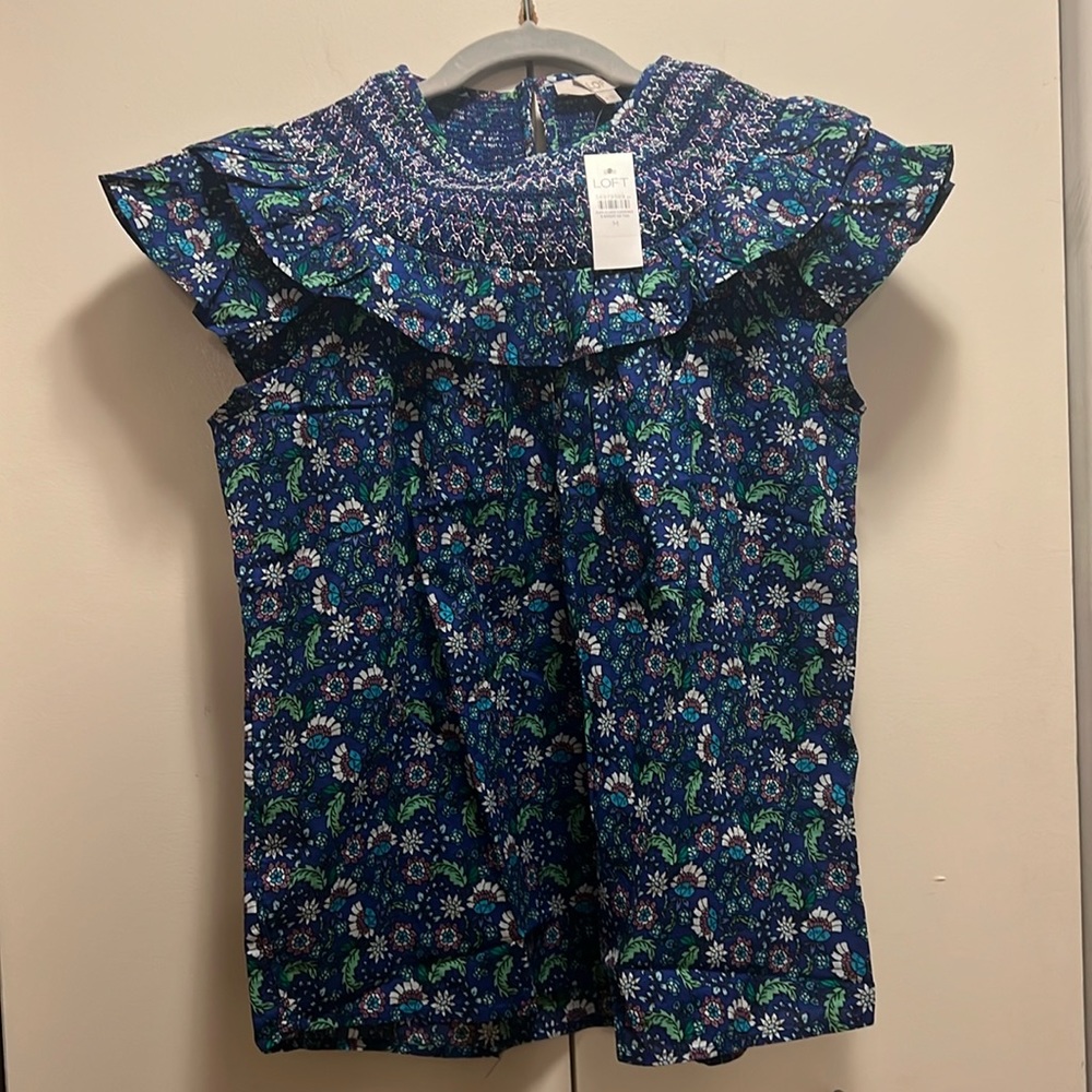 LOFT floral top